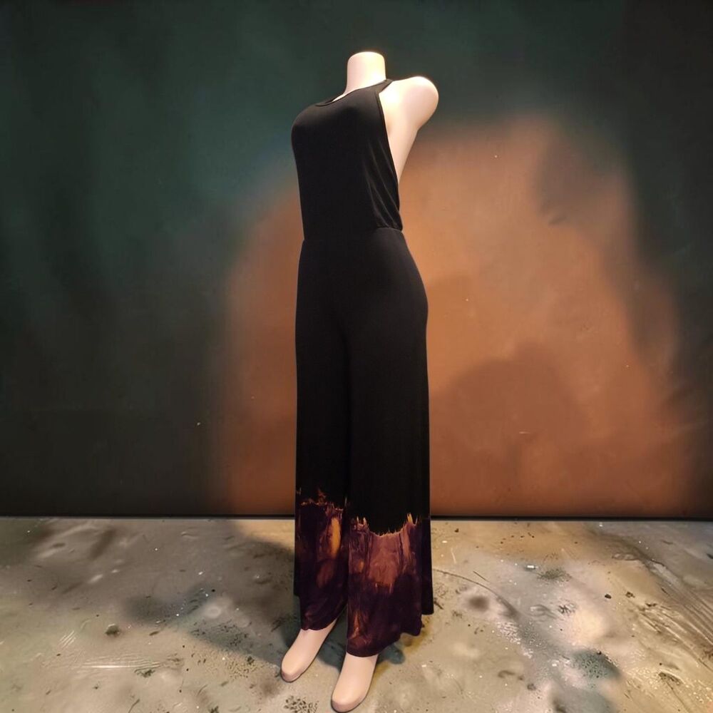 Go Couture Made in USA Boho Soft Wide Leg Festival Romper Made in the USA